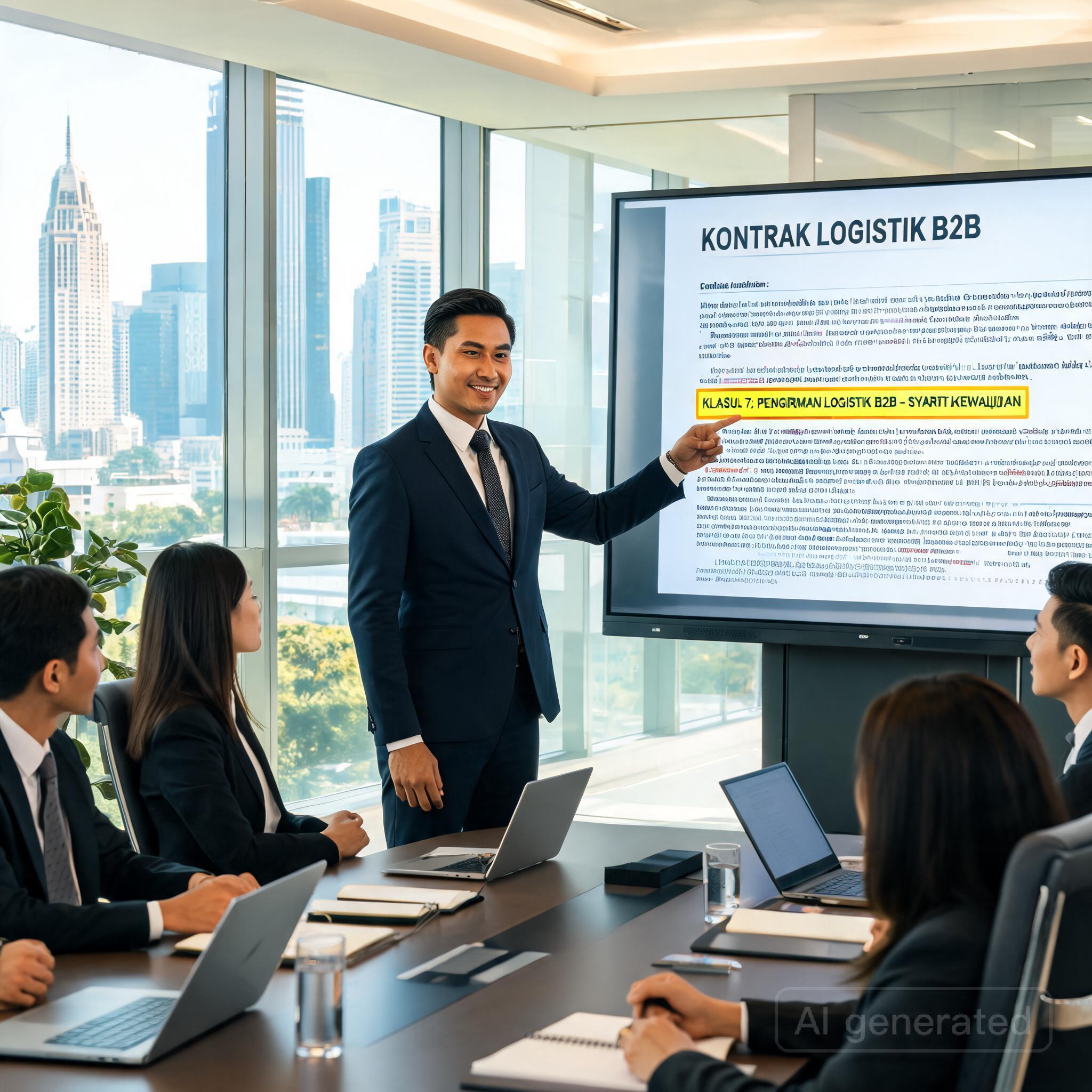 Ilustrasi Cara Mendapatkan Service Level Agreement SLA Logistik Terbaik