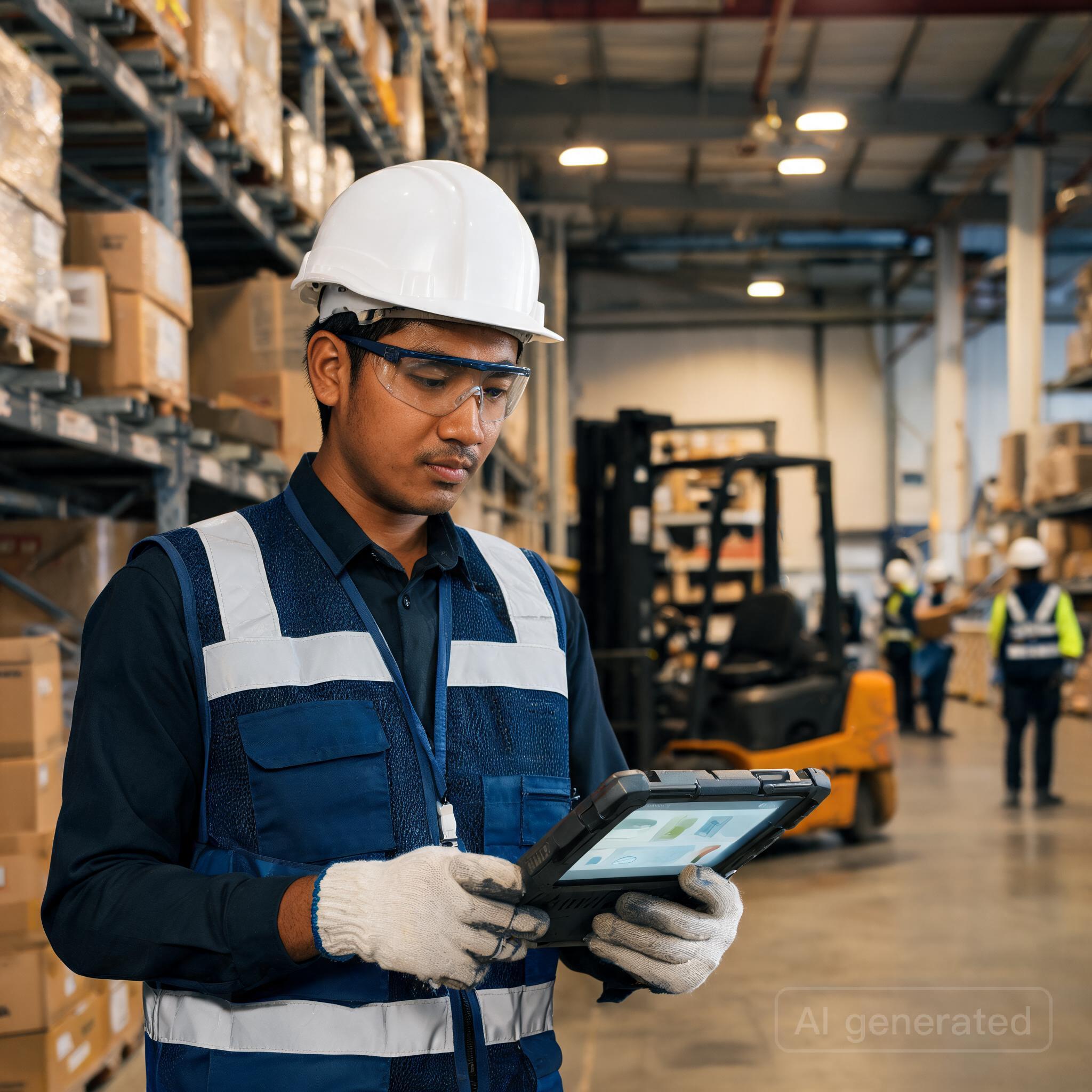 Ilustrasi Menguasai Intelligent Logistics 2026: Solusi AI NAVIS LBS untuk Efisiensi Kargo Korporat