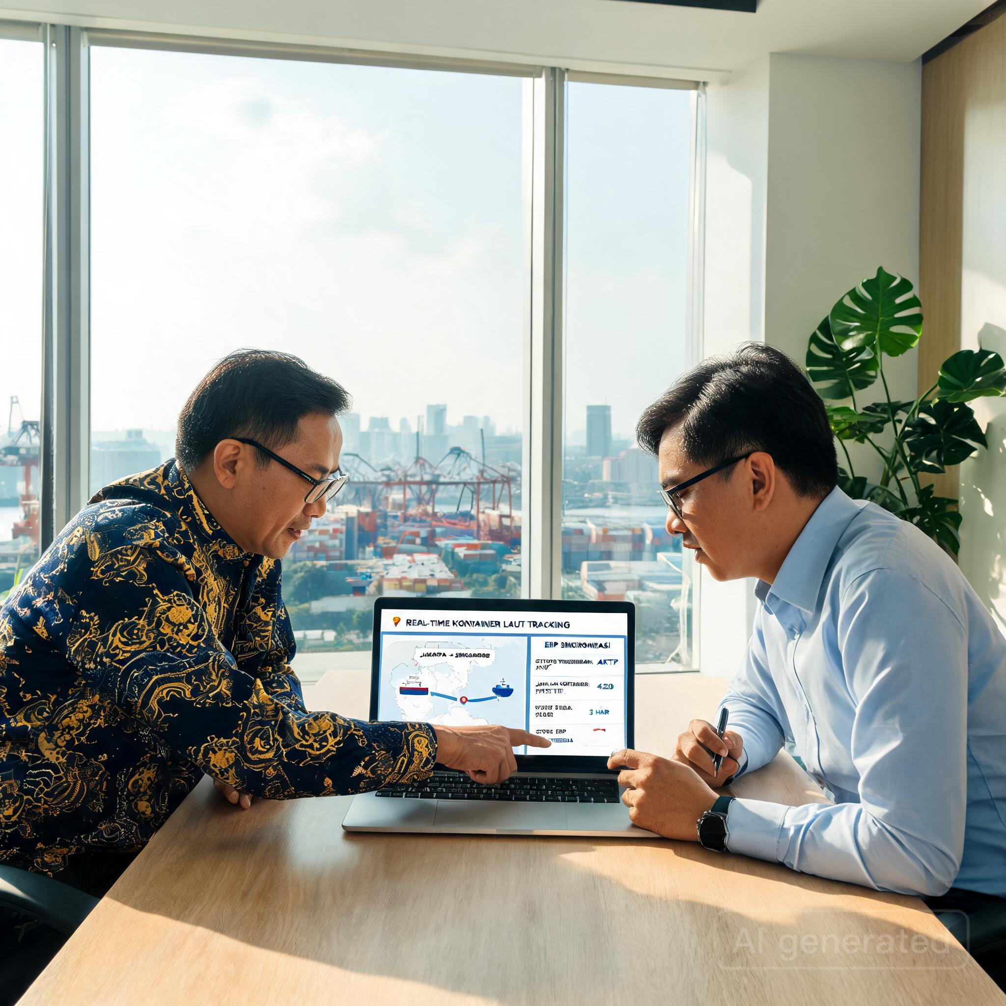 Ilustrasi Keunggulan Pengiriman Kontainer 20ft dan 40ft