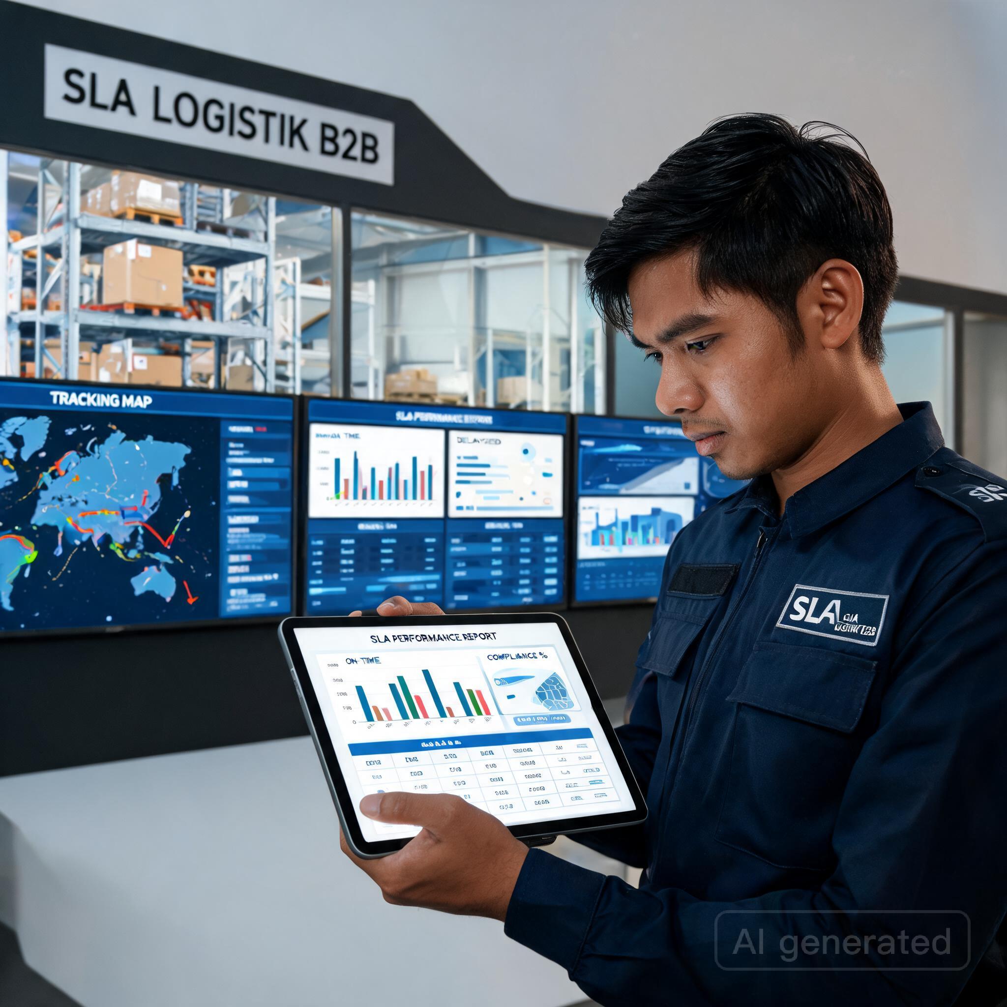 Ilustrasi Cara Mendapatkan Service Level Agreement SLA Logistik Terbaik