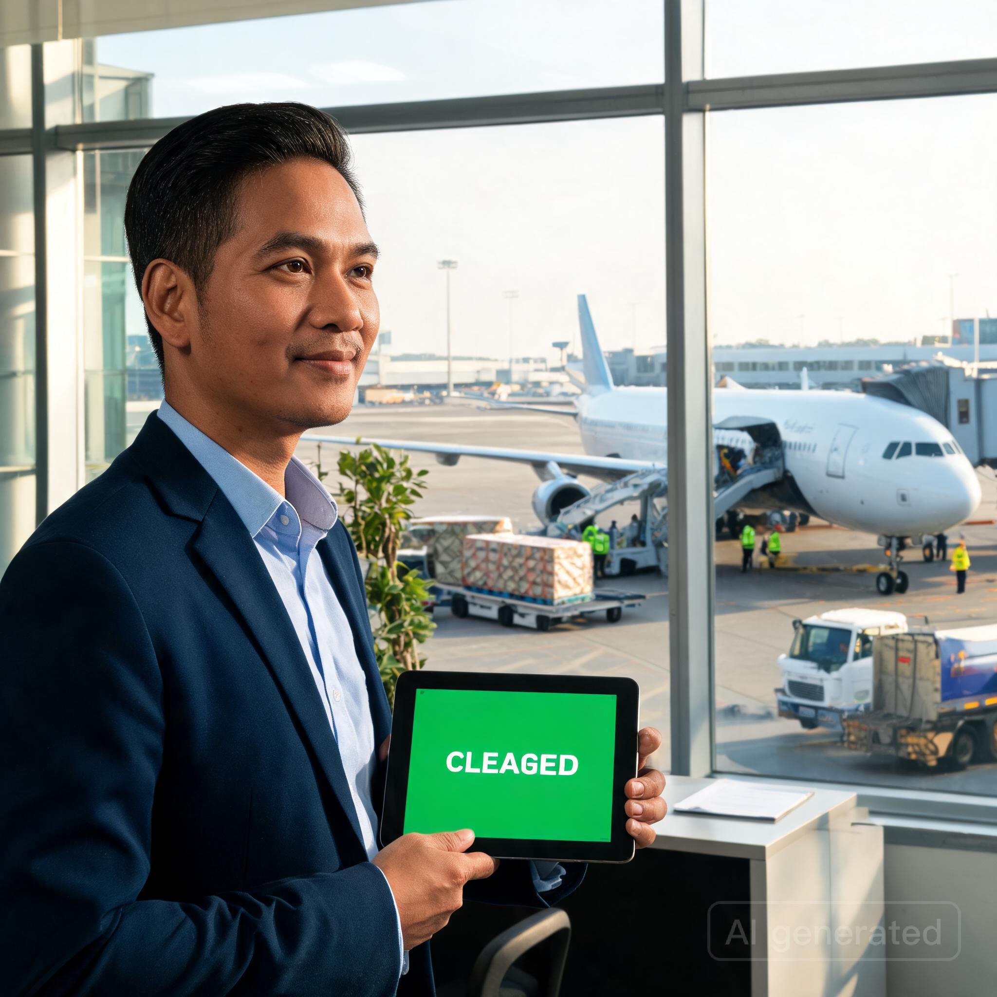 Ilustrasi Prosedur Clearance Bandara untuk Kelancaran Ekspedisi Udara
