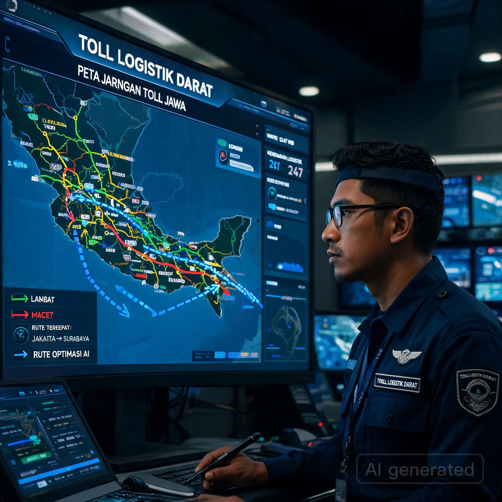 Ilustrasi Infrastruktur Jalan Tol Indonesia dan Efeknya pada Logistik