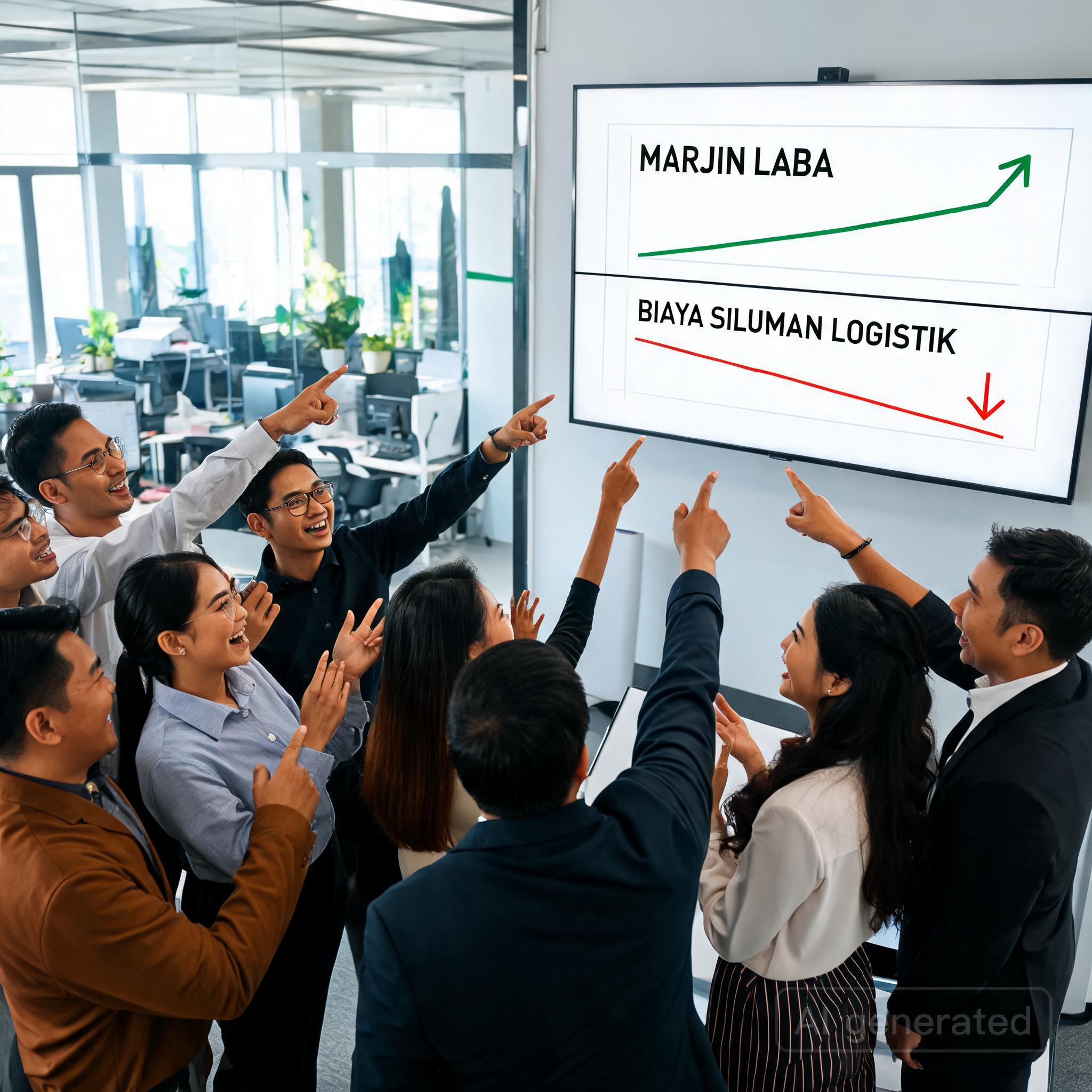 Ilustrasi Dampak Biaya Siluman Terhadap Margin Profit Bisnis