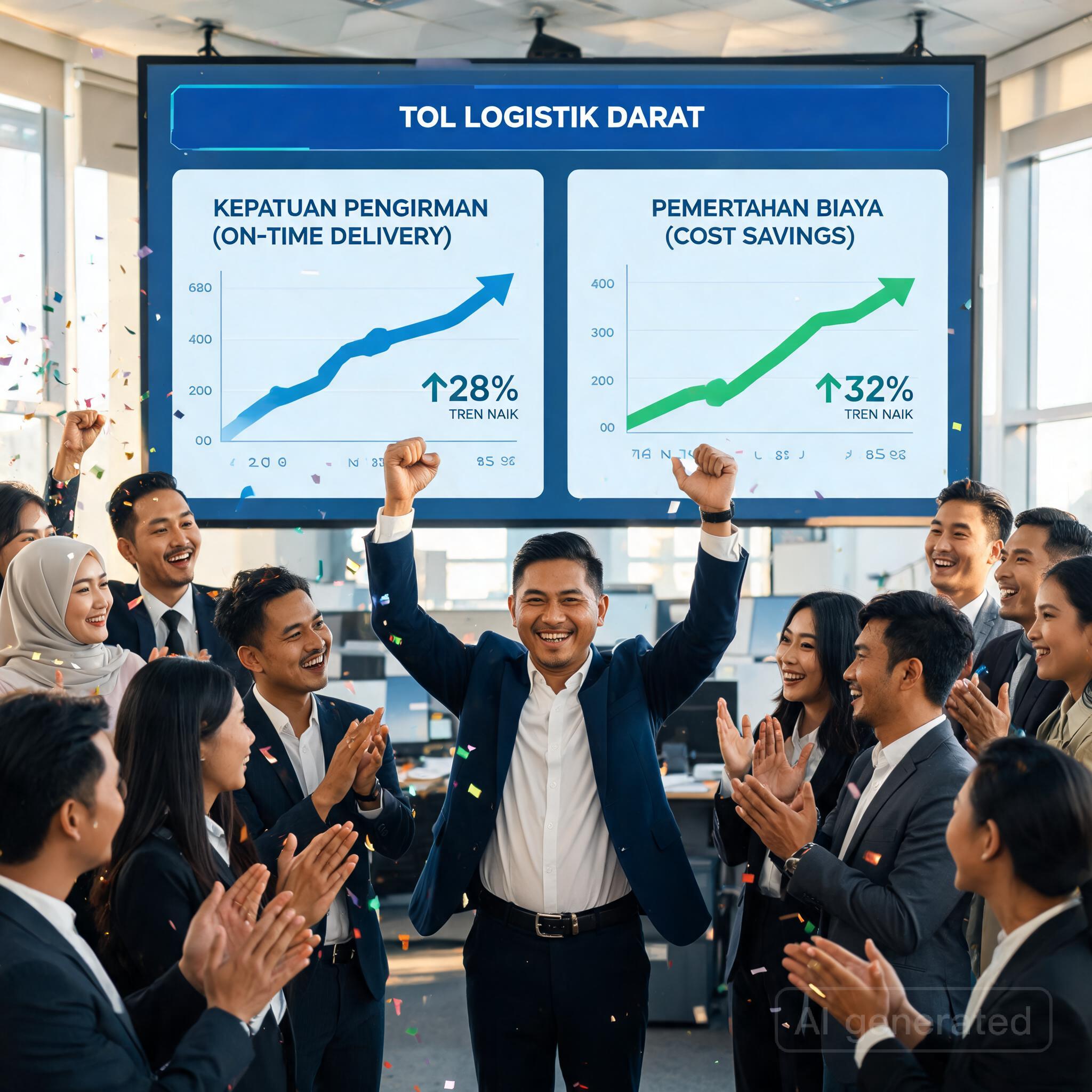 Ilustrasi Infrastruktur Jalan Tol Indonesia dan Efeknya pada Logistik