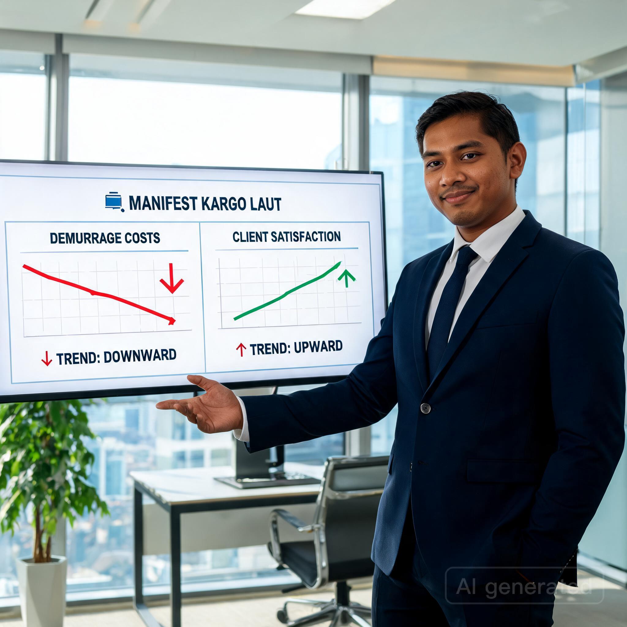 Ilustrasi Cara Kerja Sistem Manifest Kargo Laut Terstruktur